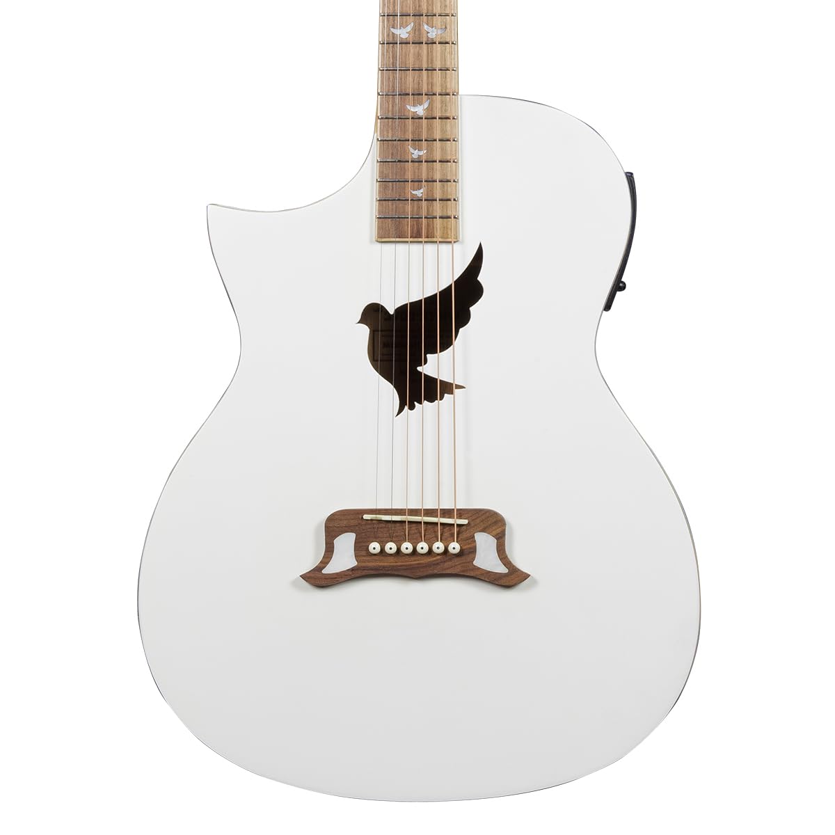 Amazon.co.jp: Lindo 左利き用 ホワイト ダブ V2 スプルース トップ